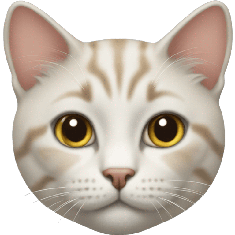 Cat with custom emoji