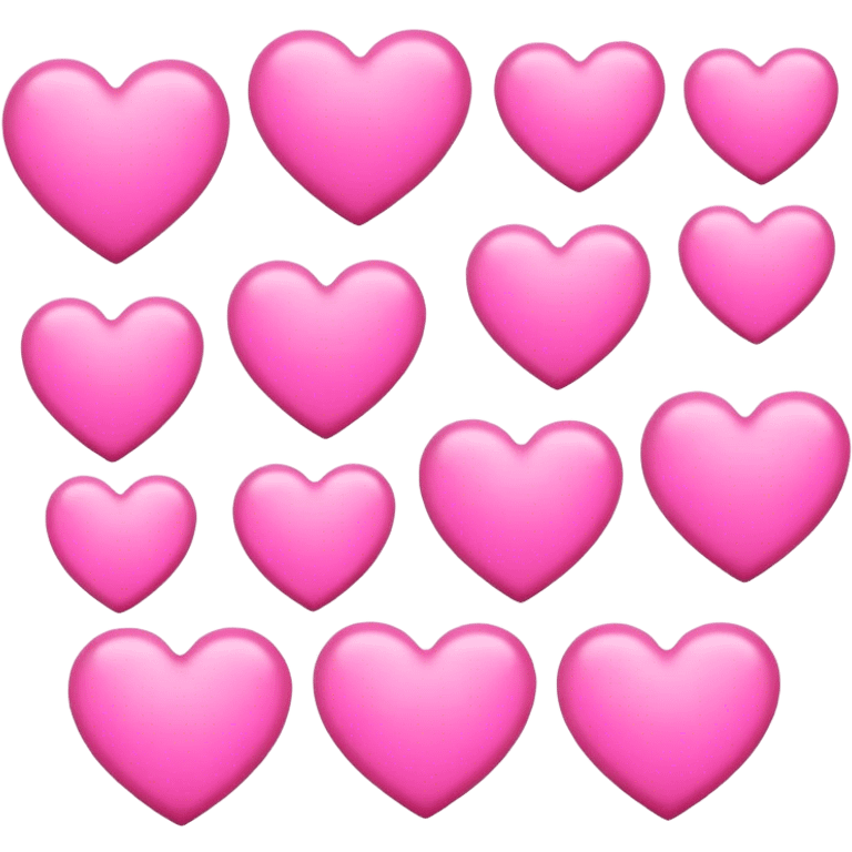 pink hearts emoji