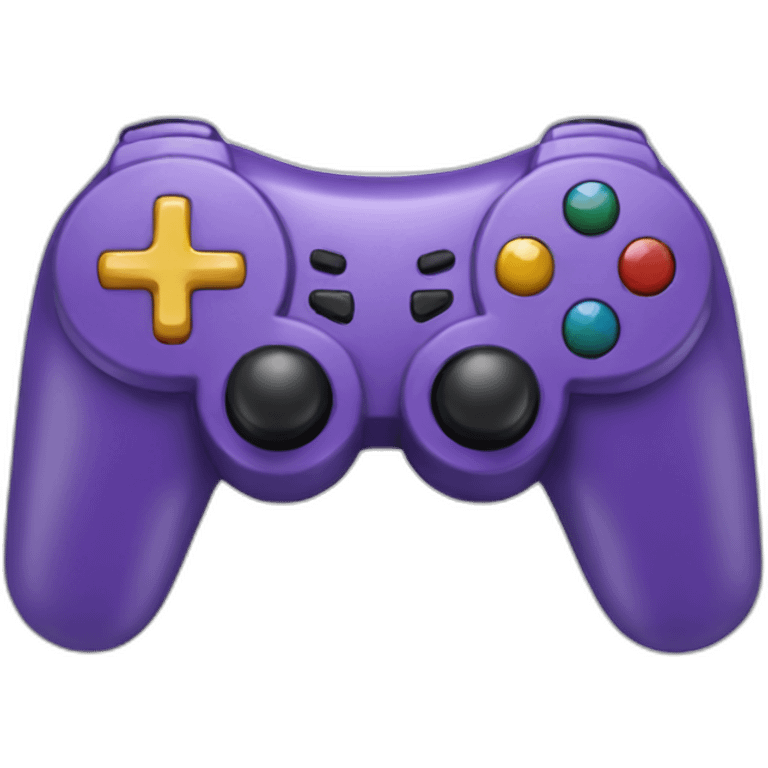 Gaming character with controller emoji