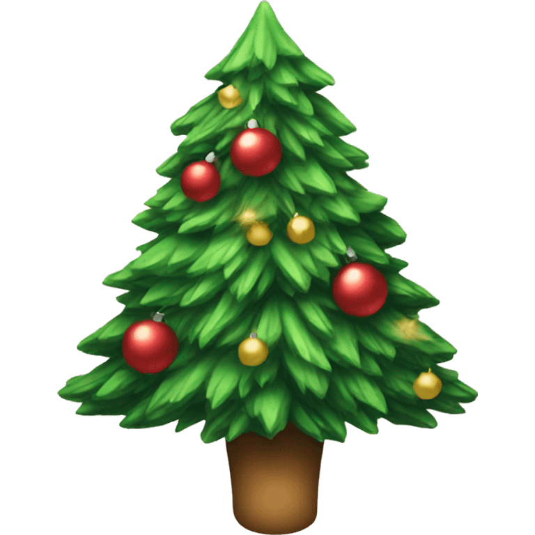 Christmas tree emoji