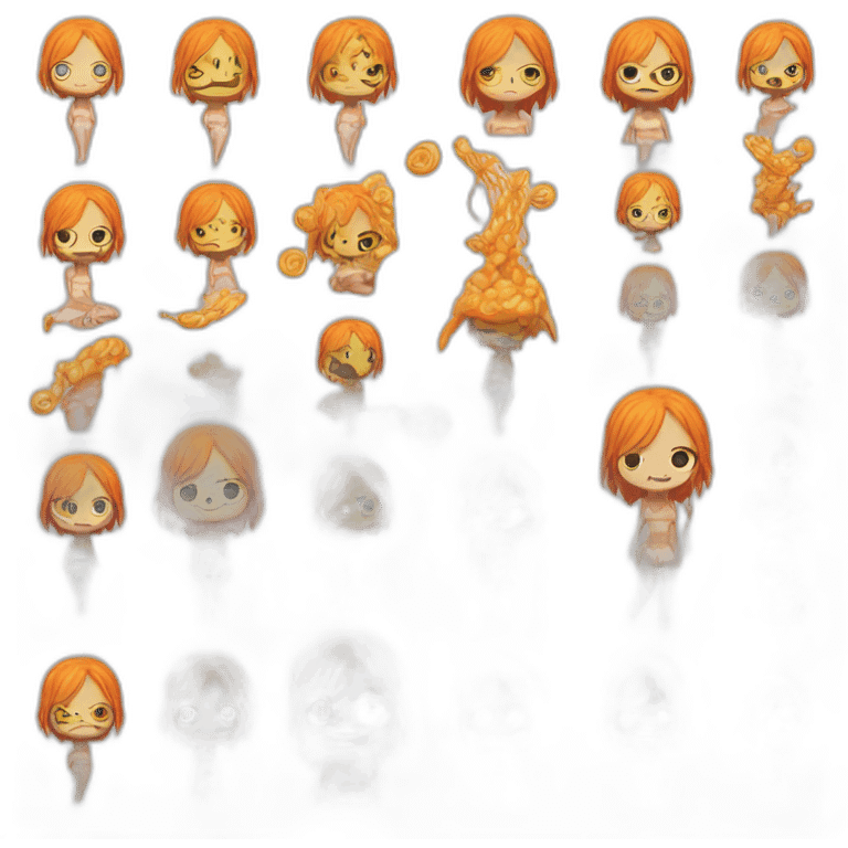 Nami from one piece emoji