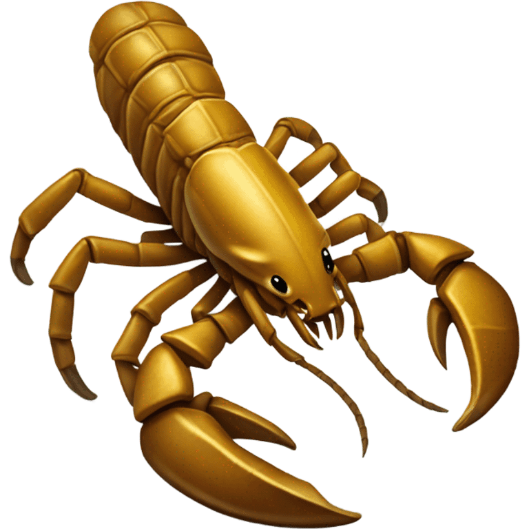 Scorpion avec un couteau emoji