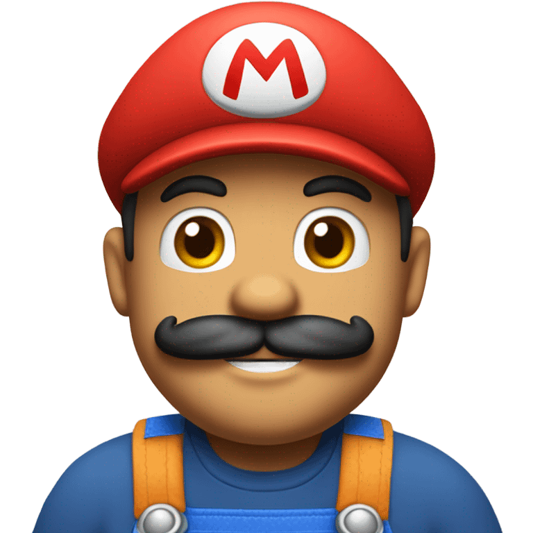 Super Mario bros emoji Mario  emoji