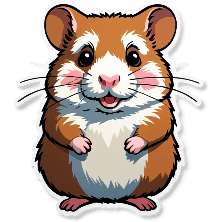 Old hamster emoji