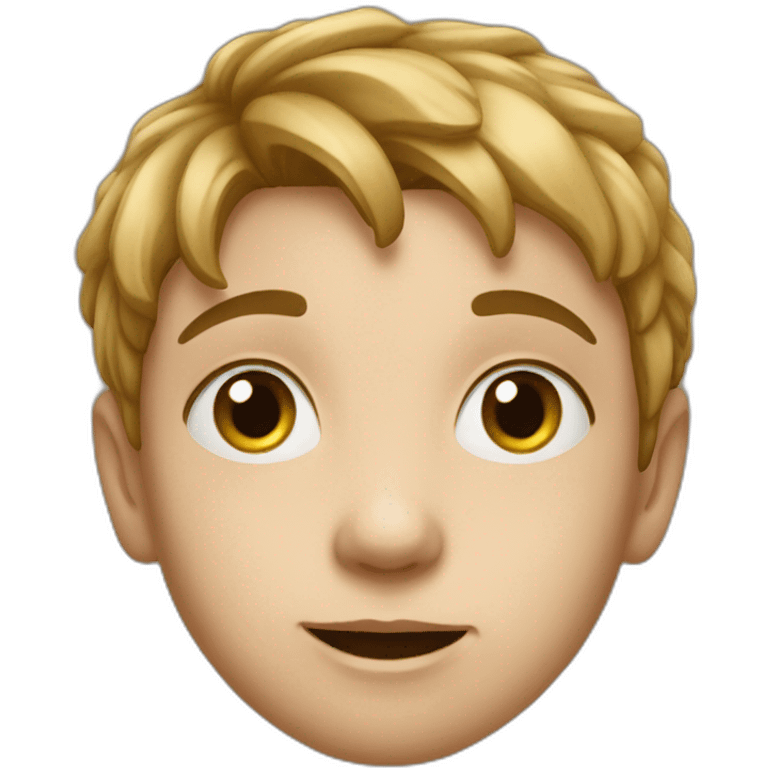 Enfant qui peint emoji