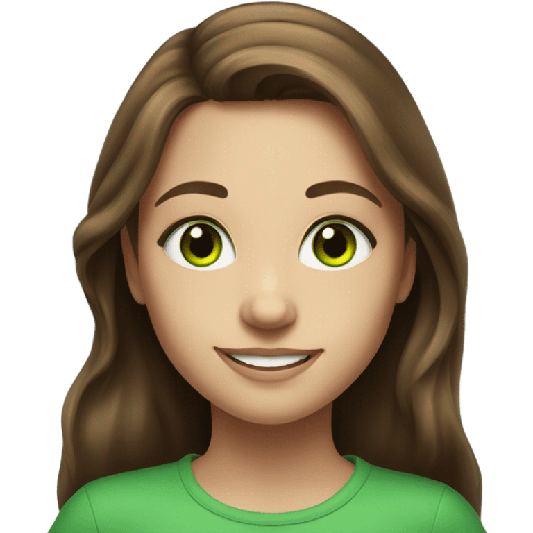 realistic portrait of girl emoji