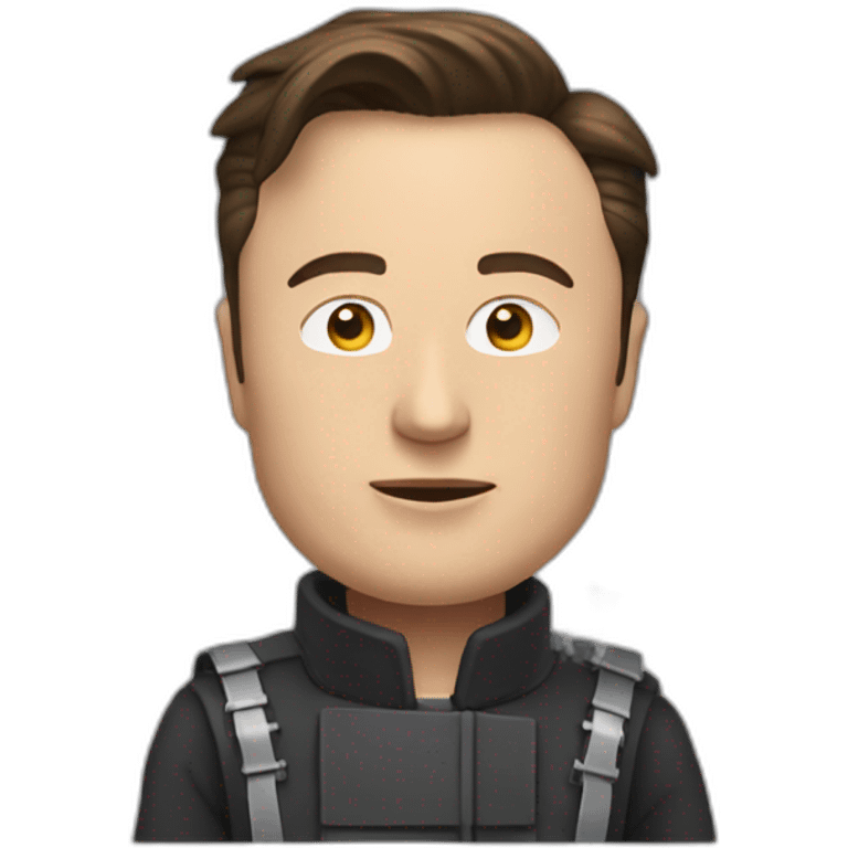 Elon musk en train de fumer emoji