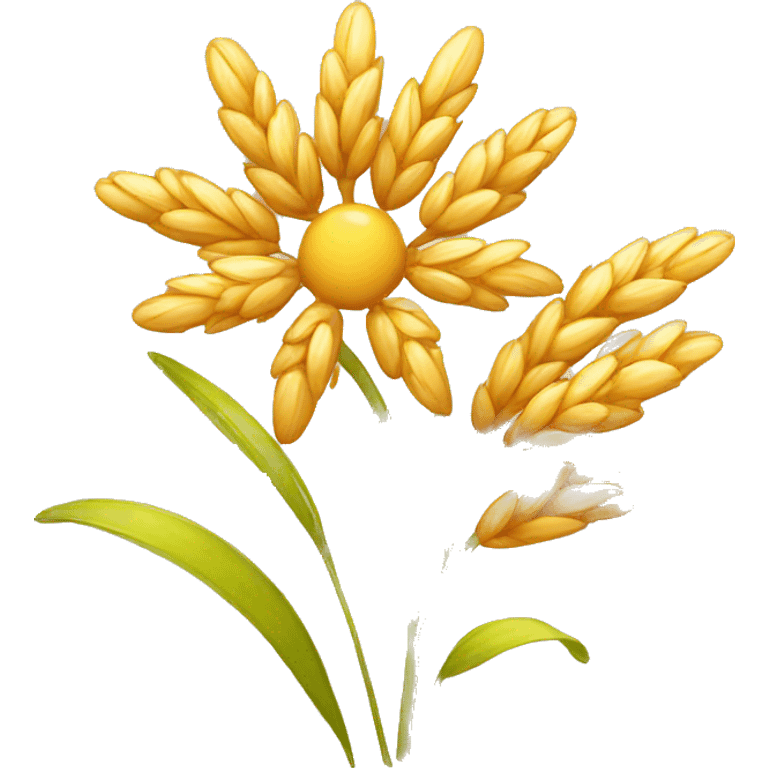 wheat flower emoji