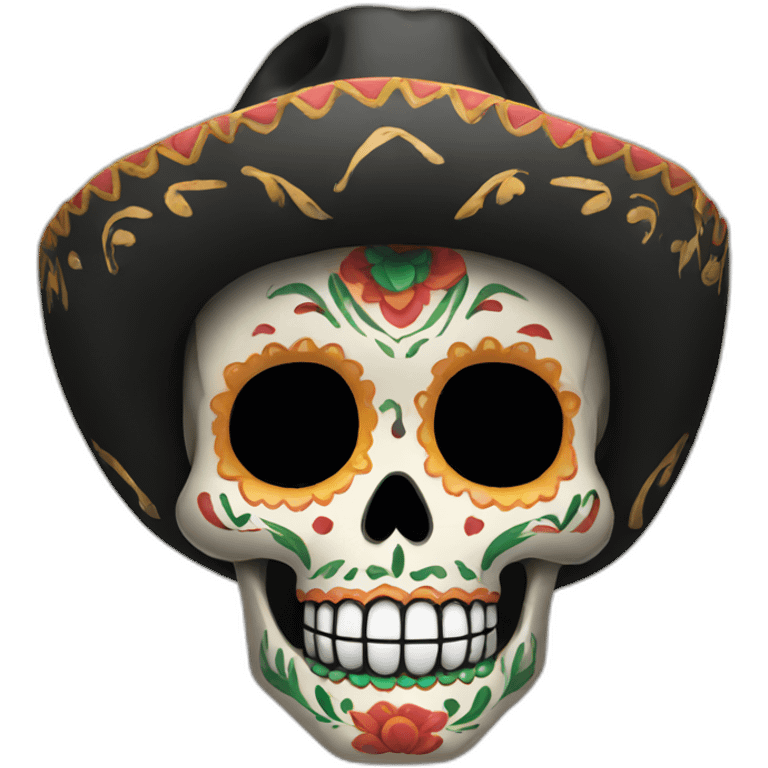 Mexican skull emoji