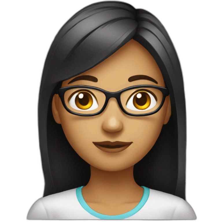 Web designer girl emoji