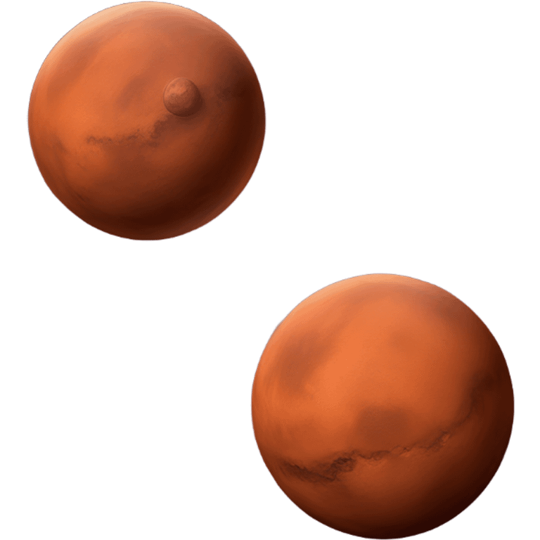 Mars planet emoji