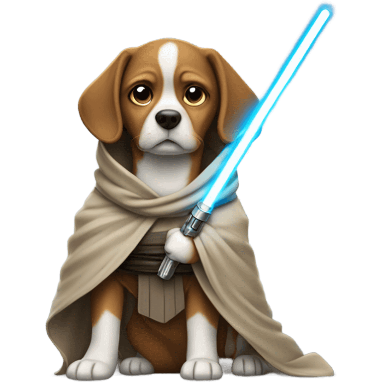 Dog Jedi emoji