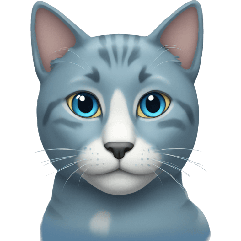 blue cat emoji