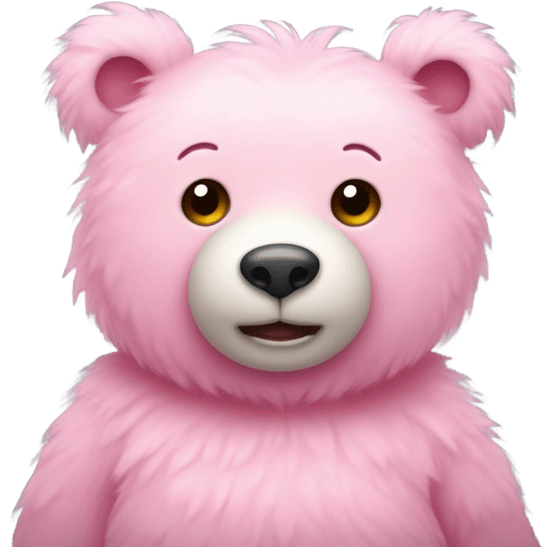 pink cute bear emoji