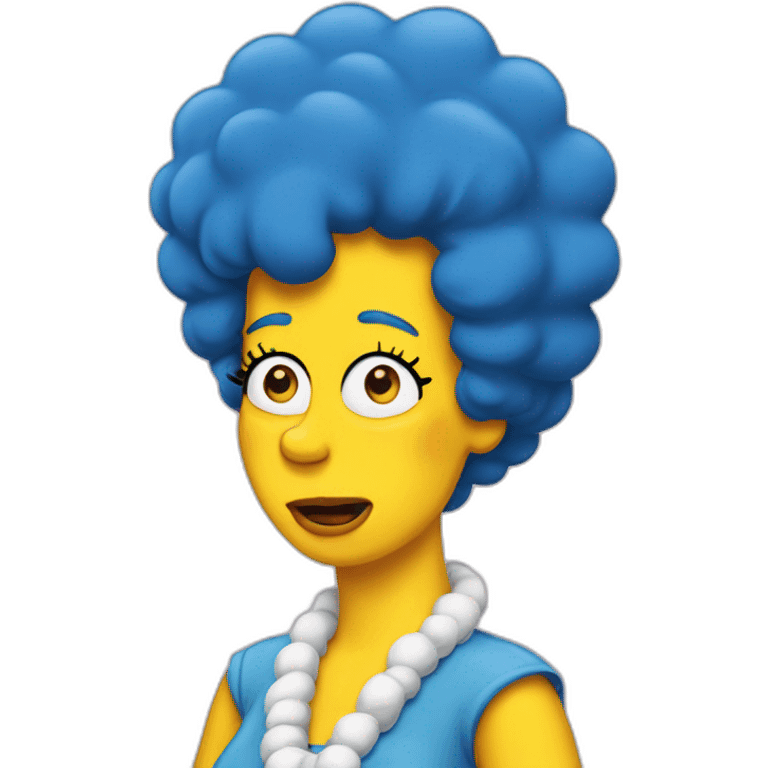 Marge simpson emoji