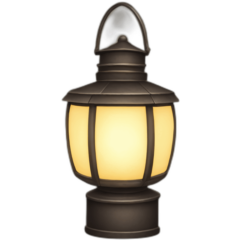 lantern with lighting emoji