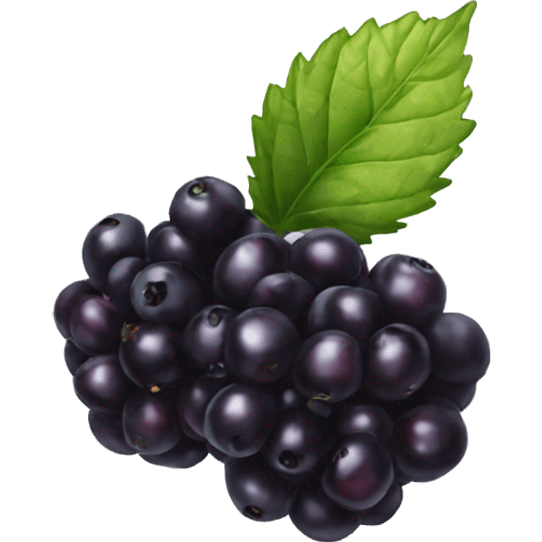 black berry fruit emoji