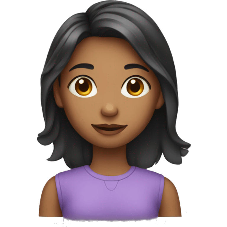 a girl emoji