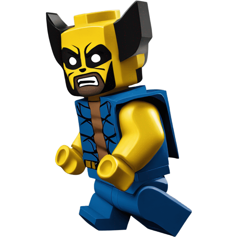 Wolverine Lego emoji