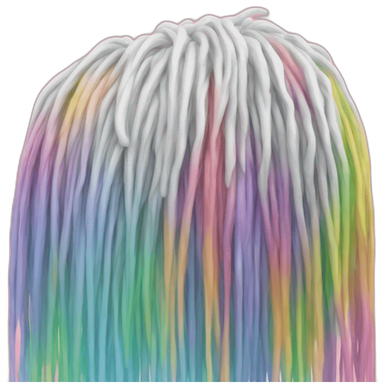 mop rainbow 🌈 emoji