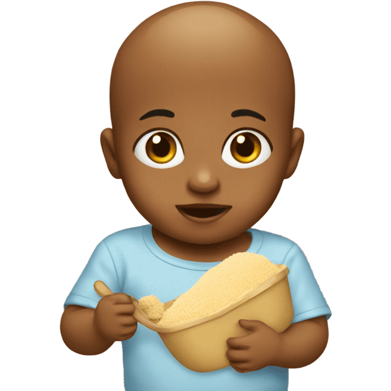 Baby feed emoji