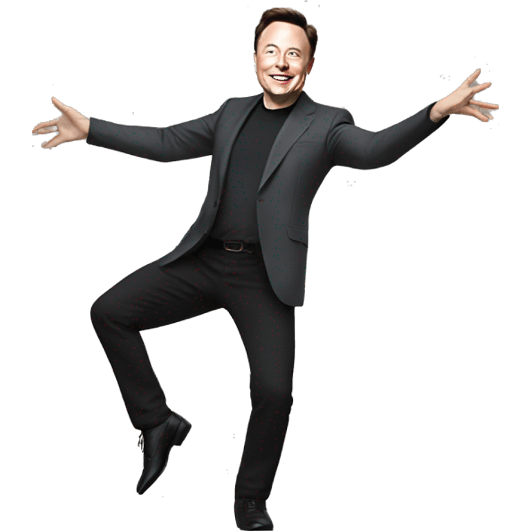 Animated Elon musk dancing  emoji