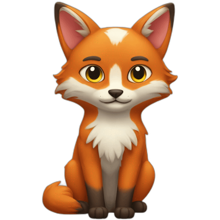 cat fox emoji