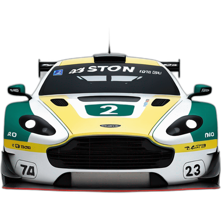 24h du Mans Aston Martin emoji