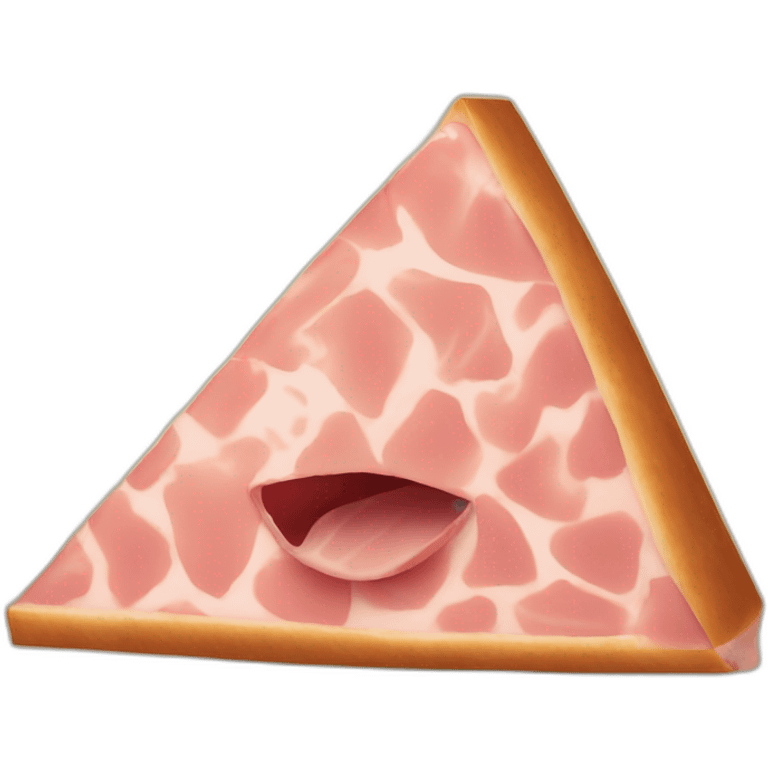 triangle ham emoji