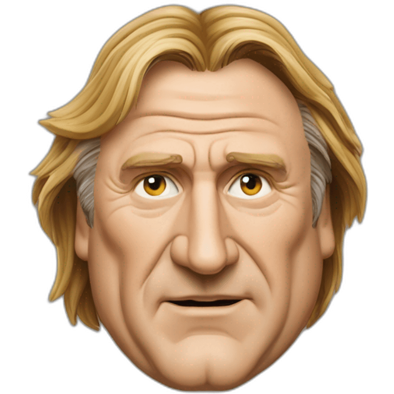 Gérard Depardieu gros ventre  emoji