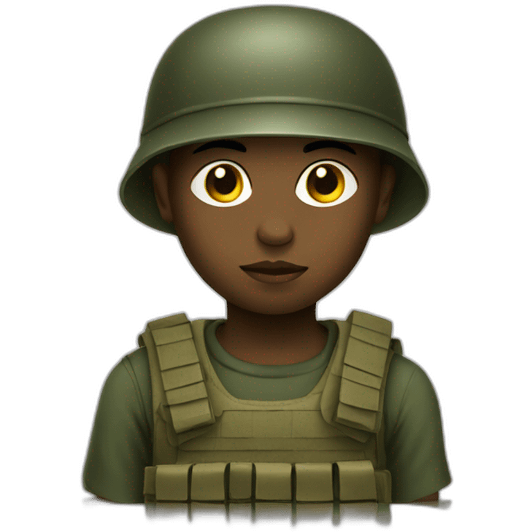 child soldier emoji