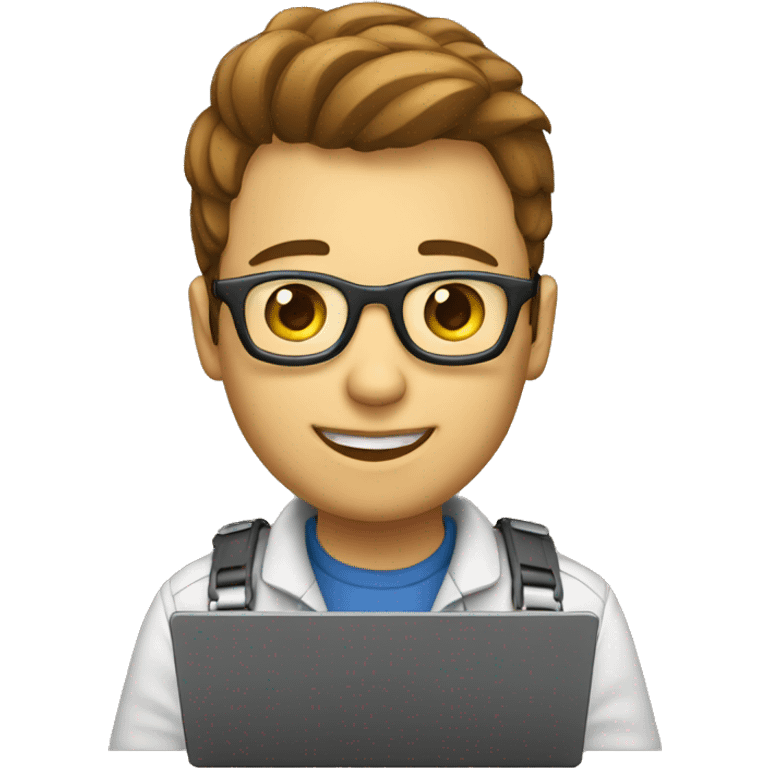 QA Engineer with laptop emoji