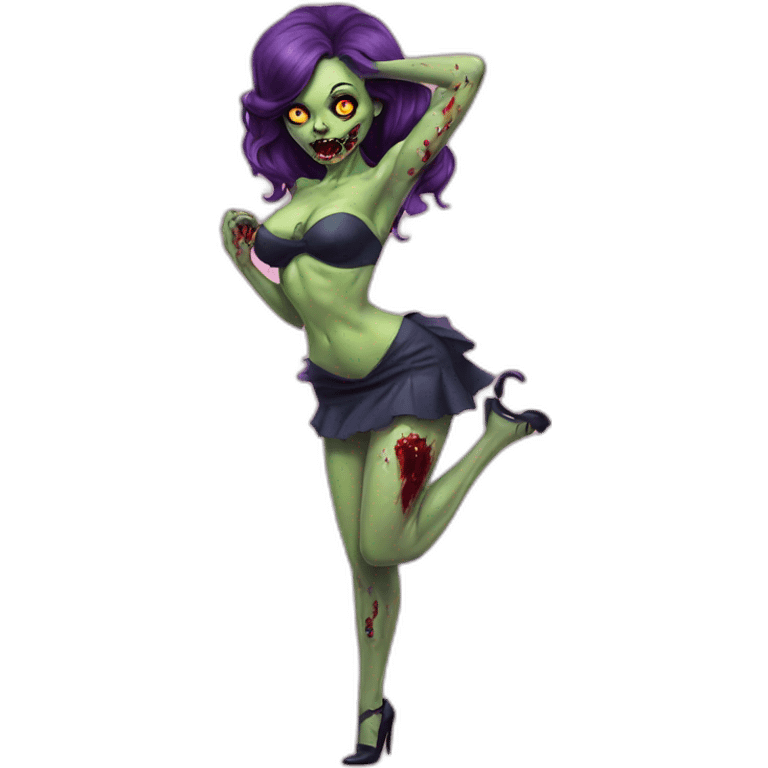 zombi pinup emoji