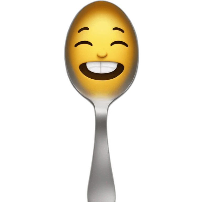 Spoon hug emoji