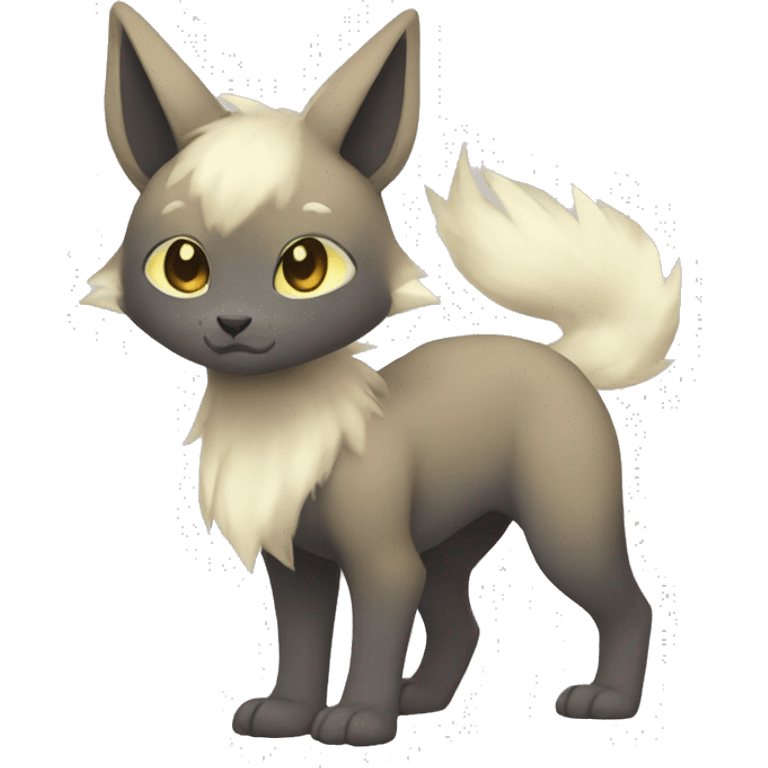 Cute cool animal hybrid Fakemon full body emoji