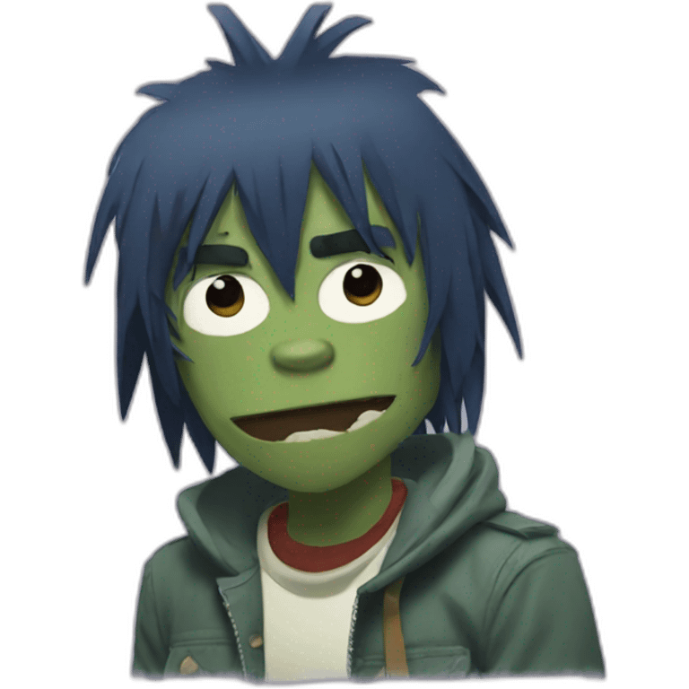 Gorillaz 2d emoji