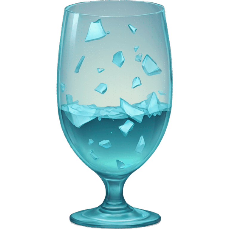 Broken glass  emoji