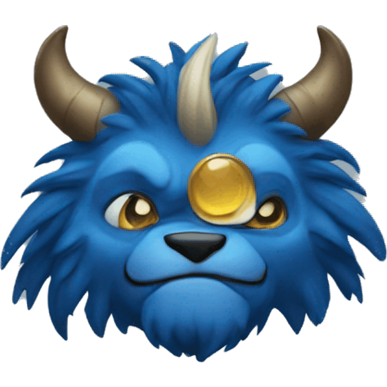 blue beast emoji