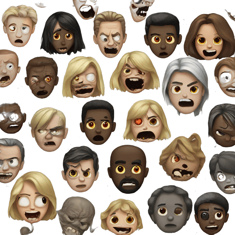 Horror themed emojis emoji