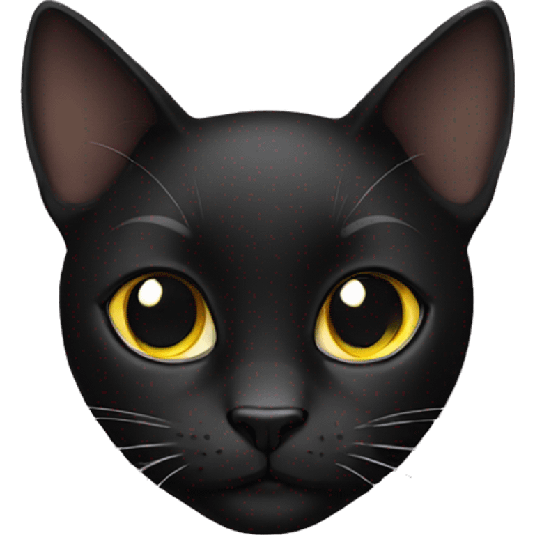 Black cat emoji