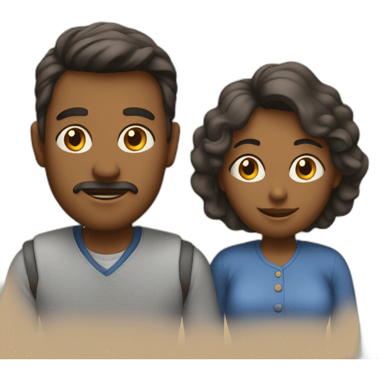 Mom and dad emoji