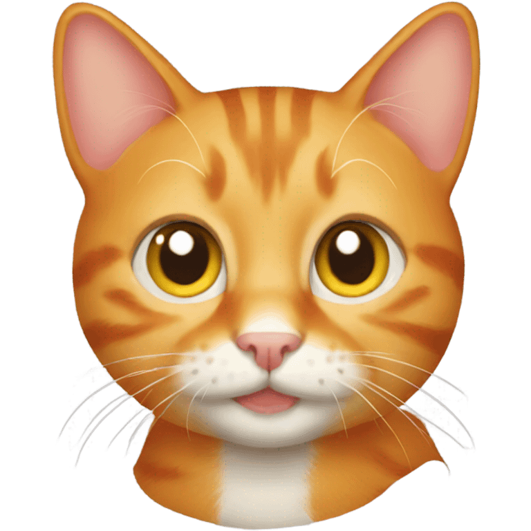 Orange tabby cat emoji