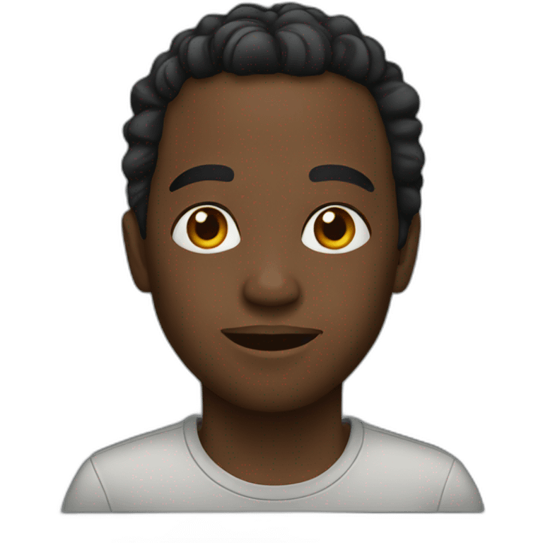 black person emoji