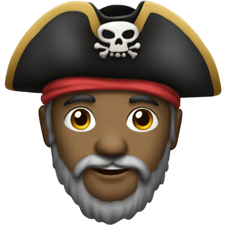 Make a pirate emoji