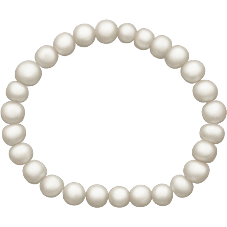 pearl beads emoji