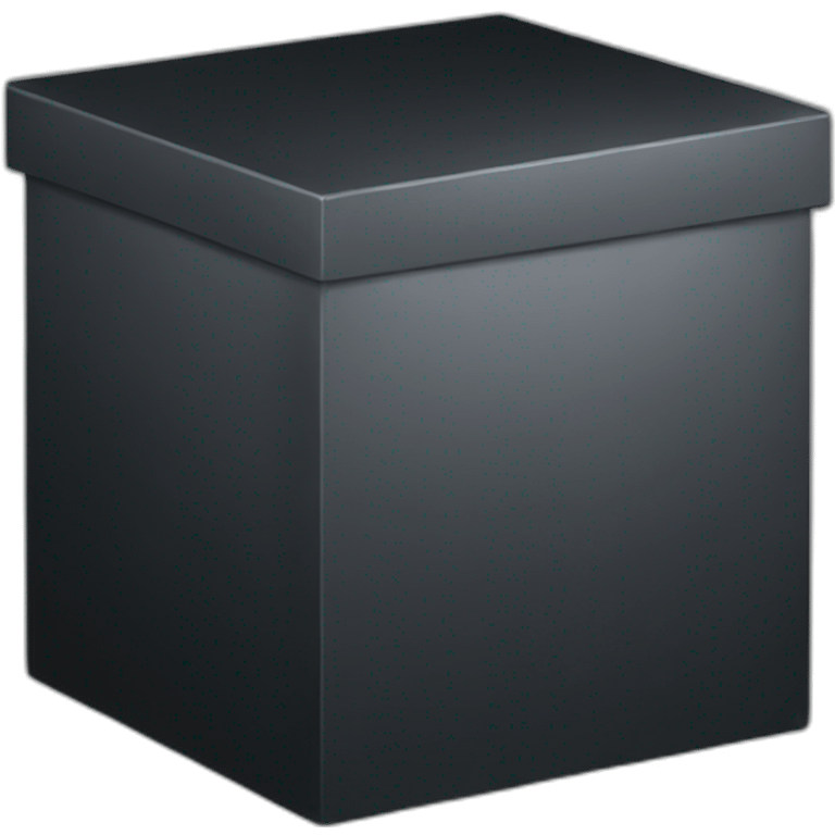 Black box emoji