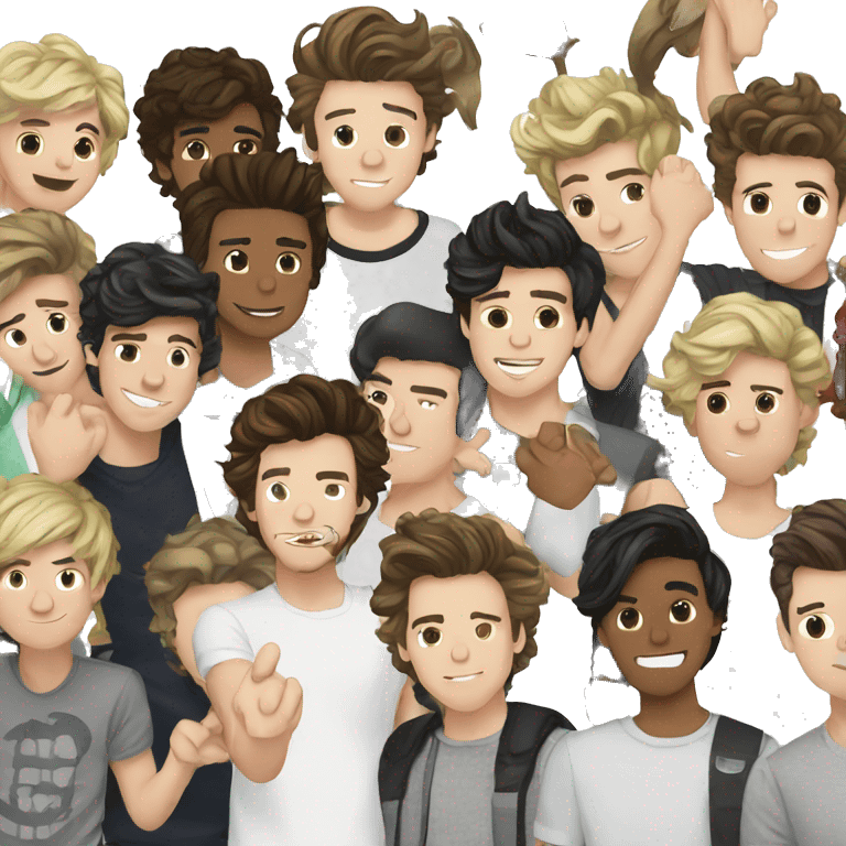 One direction emoji