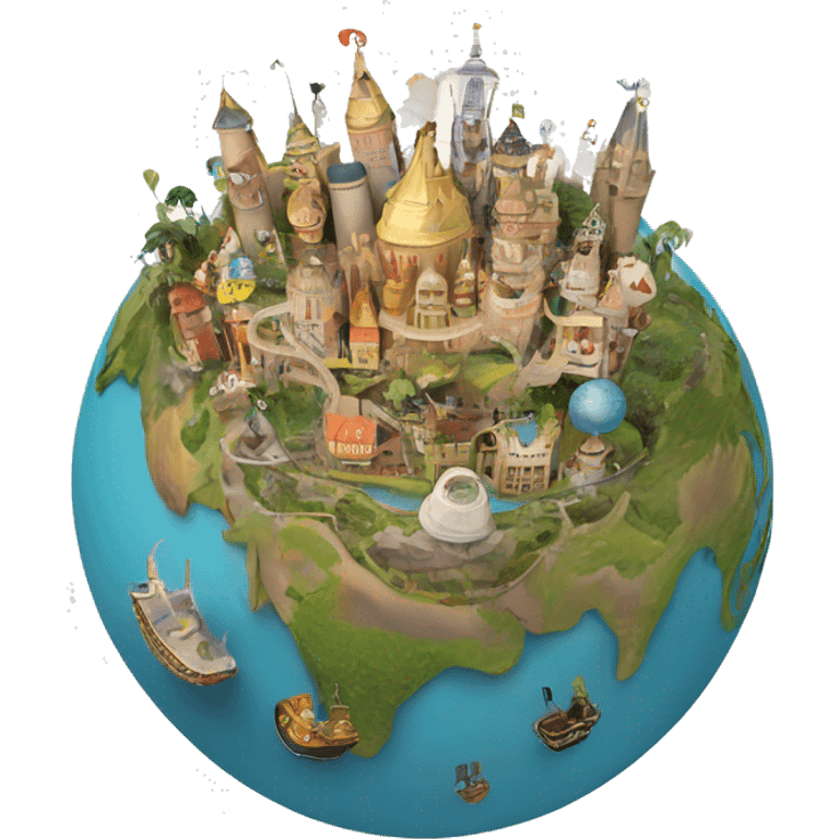 It’s a small world after all  emoji