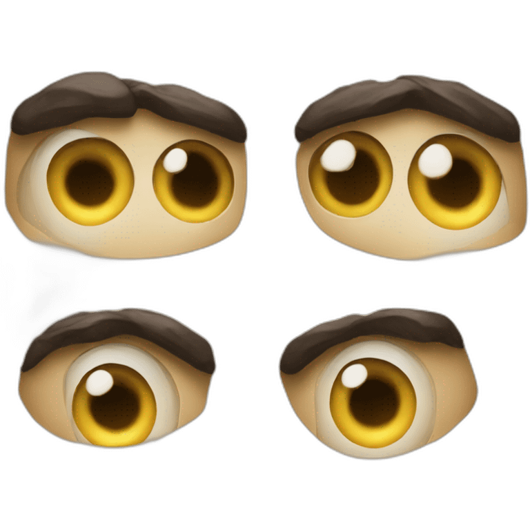 Only Eyes mysterious watching emoji