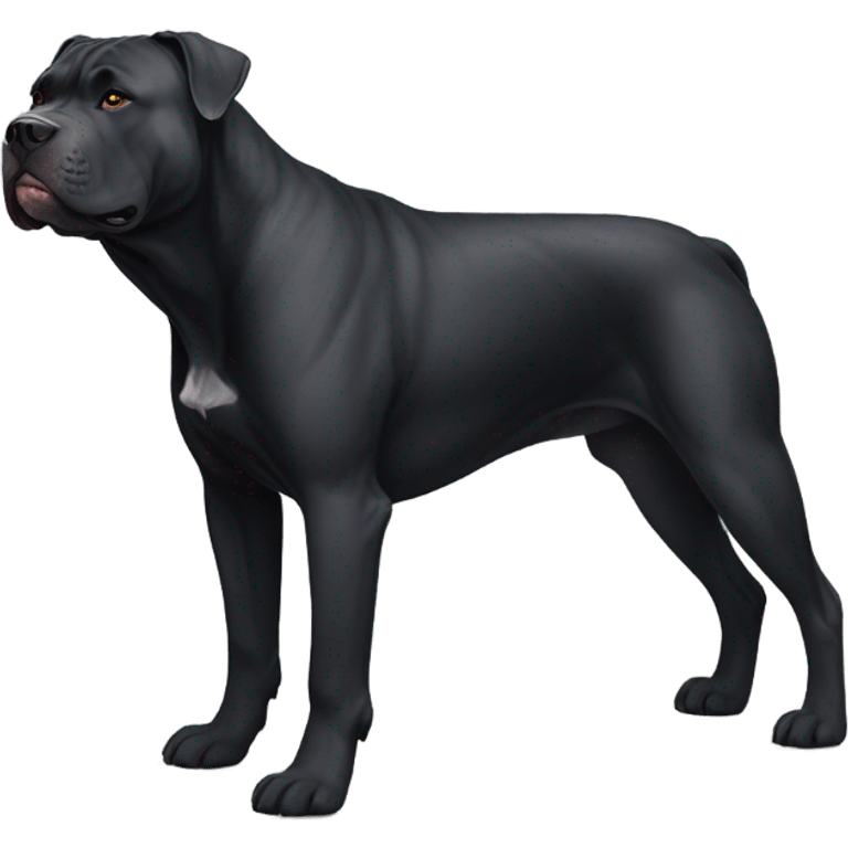 Black cane corso pitbull mix 140 pounds emoji